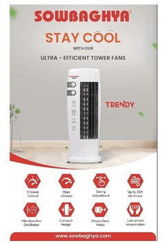 SOWBAGHYA Towerfan (TRENDY)-2
