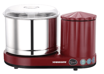 இணைப்புடன் கூடிய 2 லிட்டர் வார்னா டேபிள் டாப் வெட் கிரைண்டர்