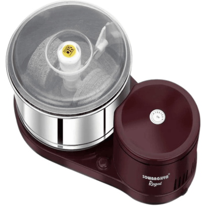 Sowbaghya Regal Table Top Wet Grinder ( 2 L,Maroon )