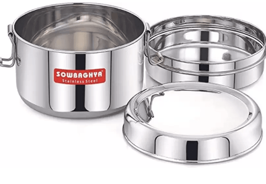 Sowbaghya Lunch box 1 Containers Lunch Box  (200 ml)