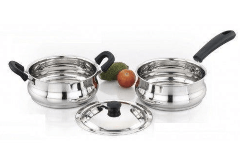 Ultima Induction Base Stainless Steel 3Pcs Gift Set Sowbaghya-1