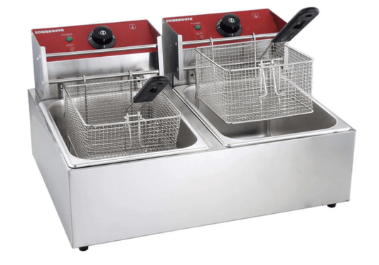 deep fryer double 5 5l 5 5l sowbaghya
