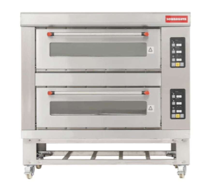 pizza oven double deck 4ft sowbaghya