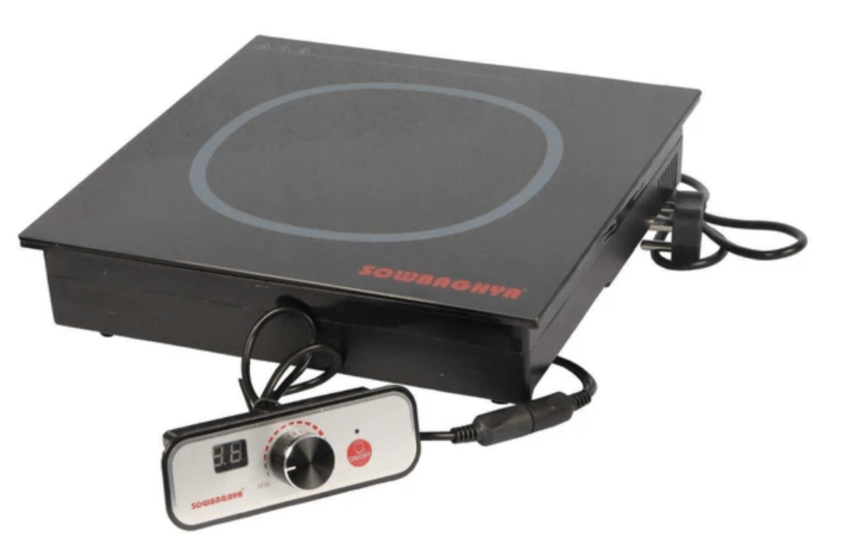 commercial in built buffet induction stove 2500w remote square type sowbaghya