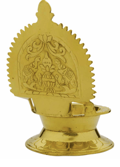 பித்தளை அஸ்தலட்சுமி விளக்கு நடுத்தரம்-2