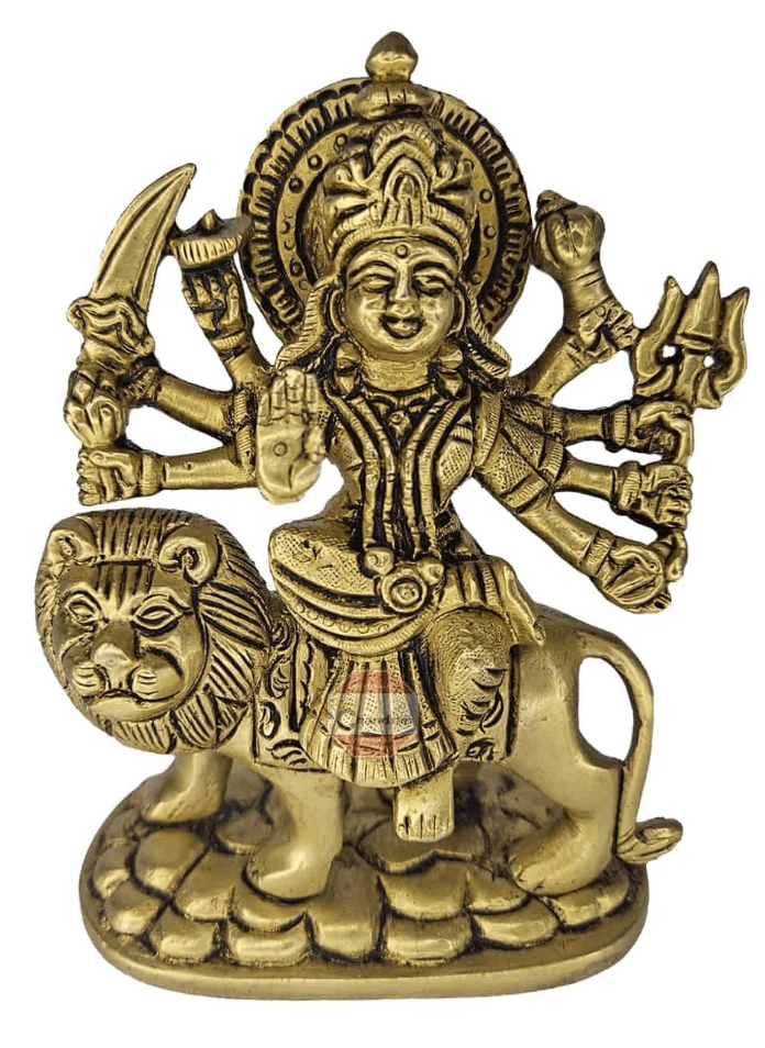 Brass Kali Amman Silai-1