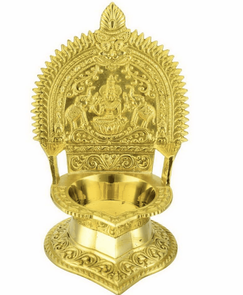 Brass Kamatchi Vilakku Big-1