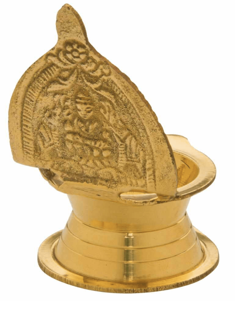 பித்தளை காமாட்சி விளக்கு மினி