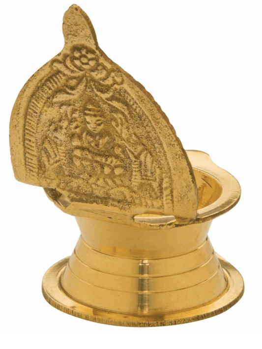 பித்தளை காமாட்சி விளக்கு மினி