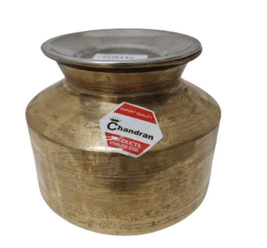 பெரிய பித்தளை பொங்கல் பானை