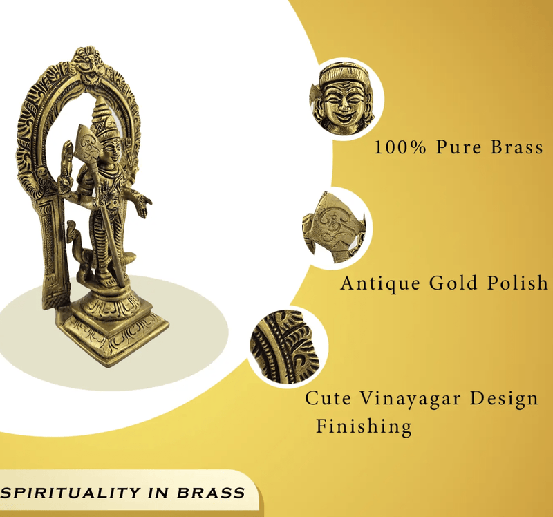 Brass Murugan Silai-2