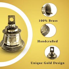Brass Temple Door Poojai Bell-2