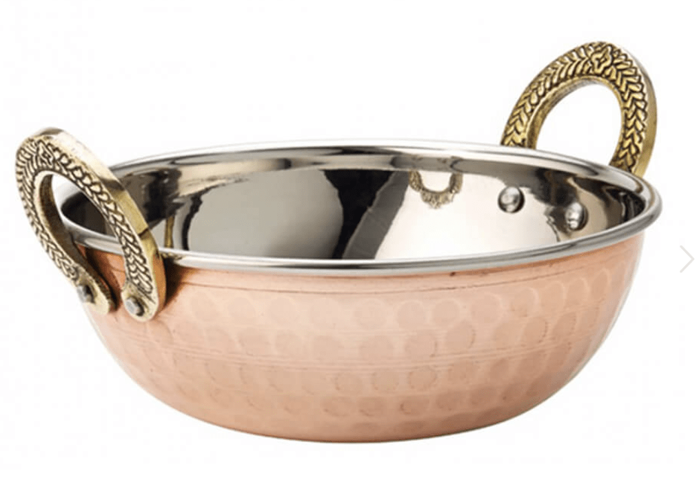 Copper Bottom Kadai Med