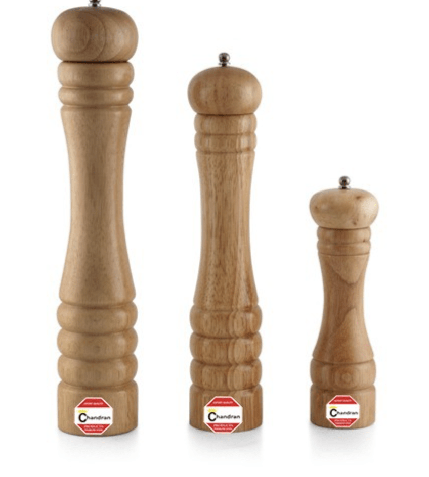 Wooden Pepper Mill Big