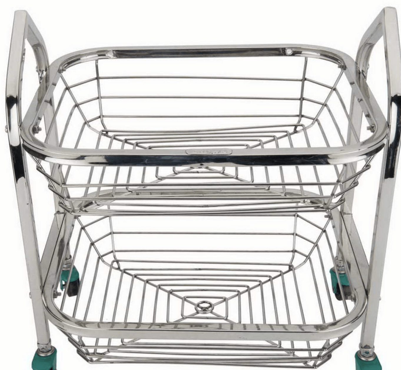 Stainless Steel Fruit Trolley 2 Step