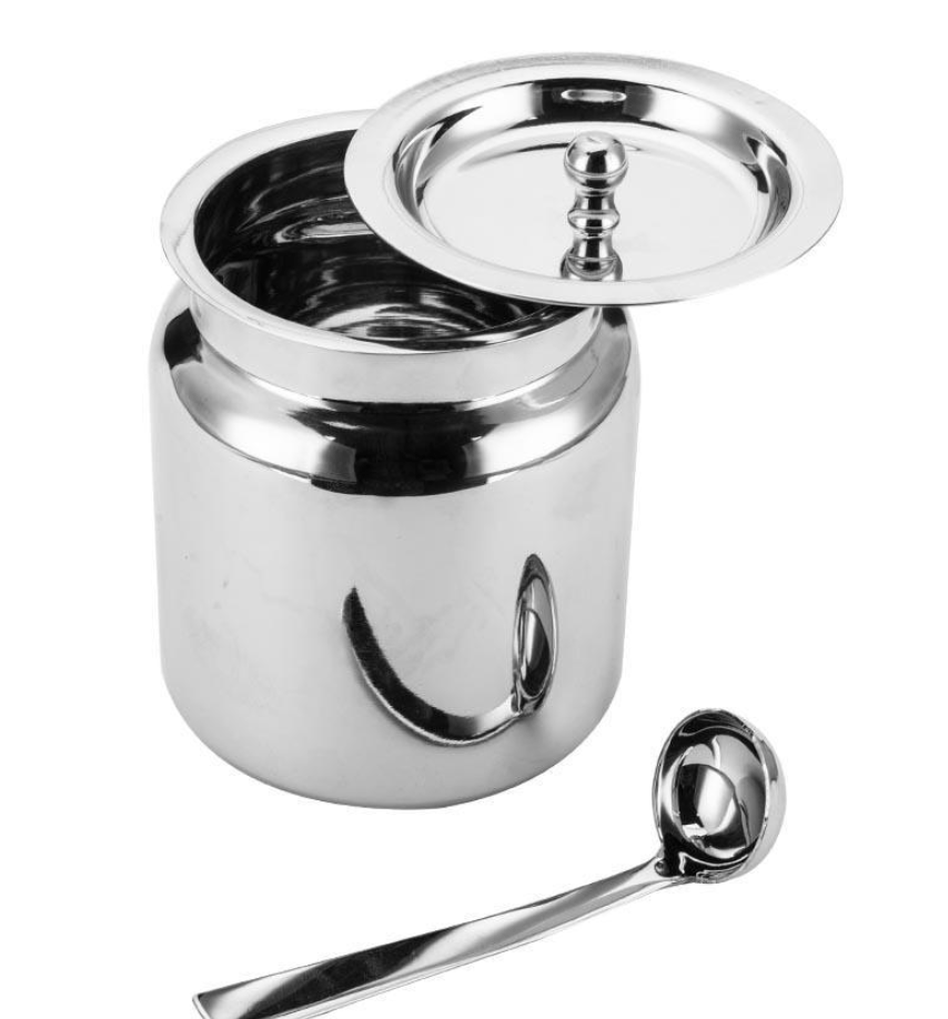 Stainless Steel Ghee Jadi Small