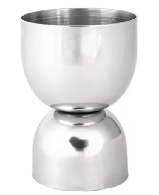 Stainless Steel Double Sided Peg Measure 30 ml/60 ml for Kitchen