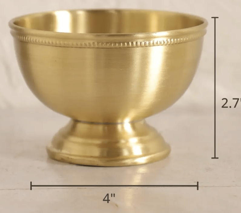 Brass Serving Bowls 150ml Set of 2