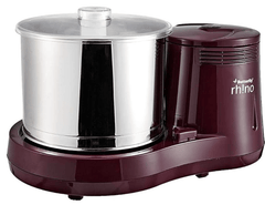 Butterfly Rhino 2 Litres Table-Top Wet Grinder | 150 Watts | Shockproof ABS Body | 4-way Grinding | Easy Clean & Maintenance | Stainless Steel Drum | 2 Years Manufacturer's Warranty | Cherry Red-1