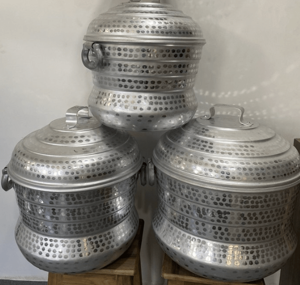 ALUMINIUM IDLI PANAI 250 KUZHI IDLY POT