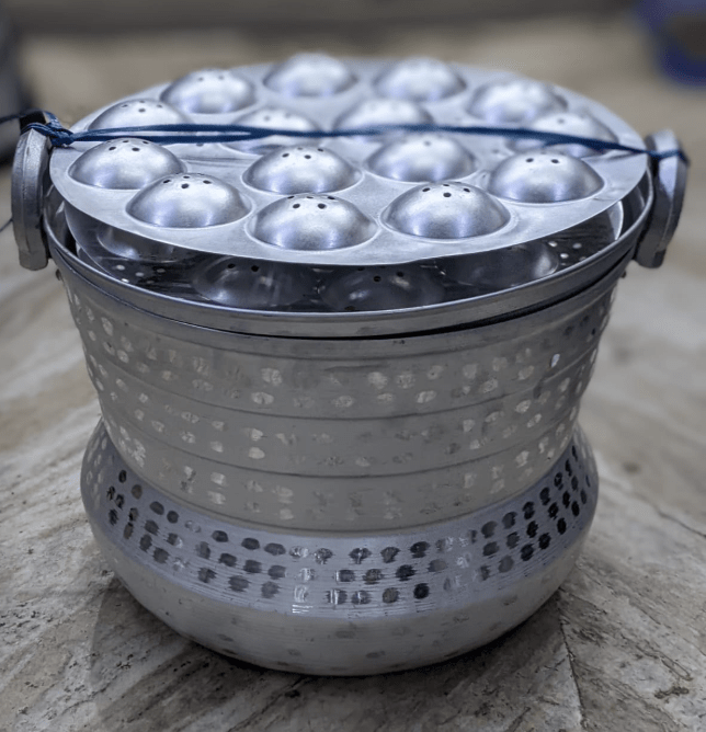 ALUMINIUM IDLI PANAI 250 KUZHI IDLY POT