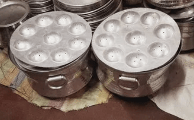 ALUMINIUM IDLI PANAI 25 KUZHI IDLY POT-8