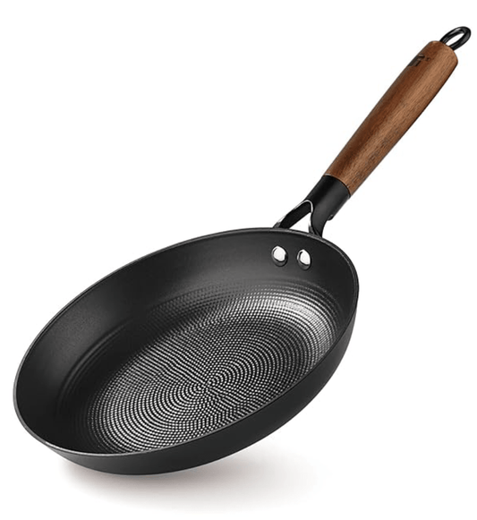 BERGNER Odin 20cm வார்ப்பிரும்பு பிரைபன், முன்-பதப்படுத்தப்பட்ட, வறுக்க/பிரவுனிங்/வறுக்க/வறுக்க/பரிமாற, எனாமல் பூச்சு, துருப்பிடிக்காத இலகுரக இரும்பு, உலோக ஸ்பேட்டூலா சேஃப், இண்டக்ஷன் பாட்டம் மற்றும் கேஸ் ஸ்டவ் ரெடி. 