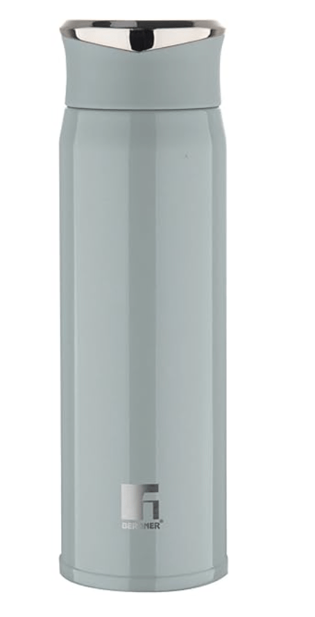 Bergner Walking 450 ml Thermo Steel Bottle/Flask, Hot/Cold, Vacuum Insulated