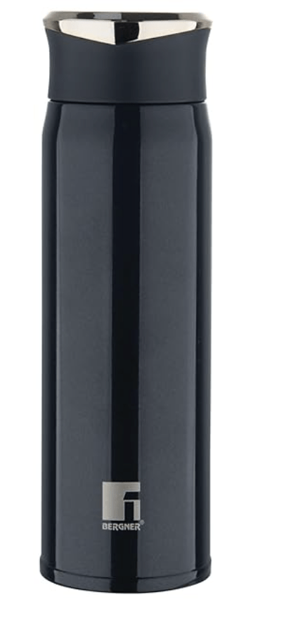 Bergner Walking 450 ml Thermo Steel Bottle/Flask, Hot/Cold, Vacuum Insulated