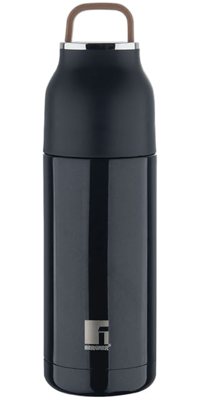 Bergner Walking 350 ml Thermo Steel Bottle/Flask, Hot/Cold, Vacuum Insulated