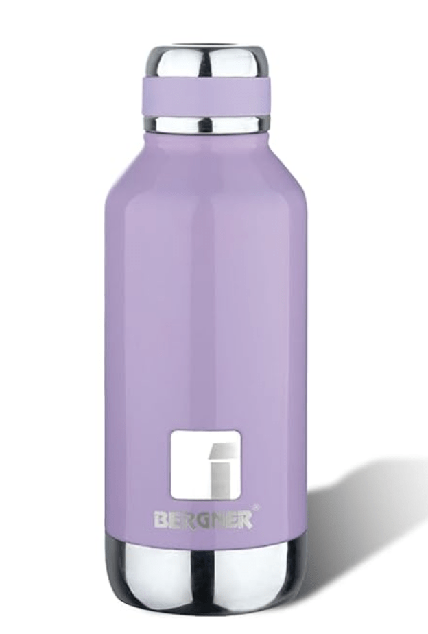 Bergner Walking 500/750/1000 ml Thermo Steel Bottle/Flask, Hot/Cold, Vacuum Insulated
