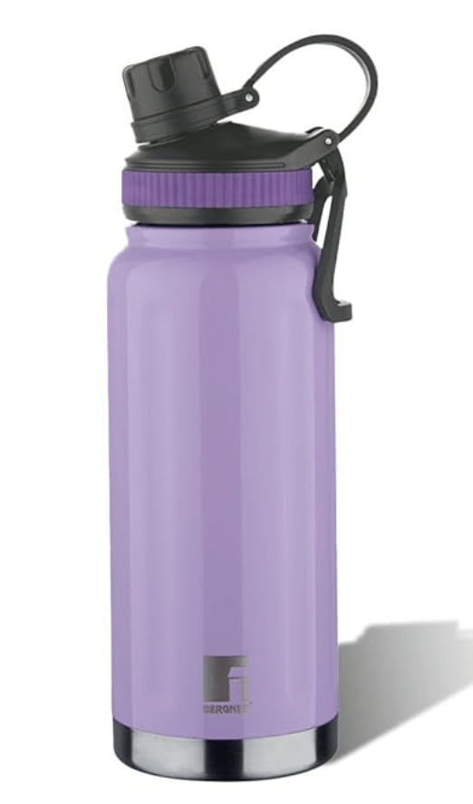 Bergner Walking 500/750/1000 ml Thermo Steel Bottle/Flask, Hot/Cold, Vacuum Insulated
