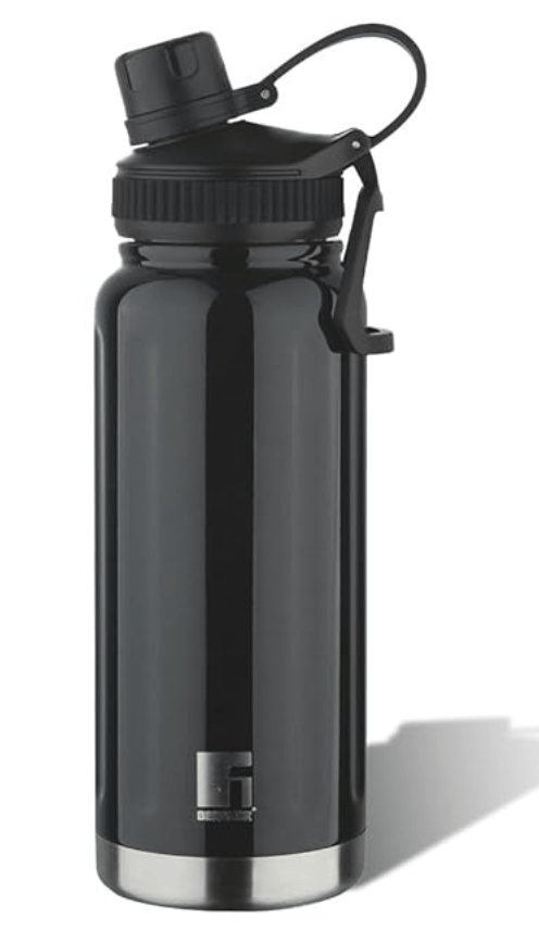 Bergner Walking 500/750/1000 ml Thermo Steel Bottle/Flask, Hot/Cold, Vacuum Insulated
