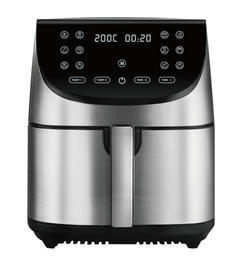 Bergner MasterPro Air Fryer, 1700 W, 7.8 L, Reheat/Roast/Air Fry/Dehydrate/KeepWarm, Air Cook 360 Degree Technology, 12 PreSet Menu,Cool touch Body & Anti Skid Base, Non-Stick Basket, Silver-2