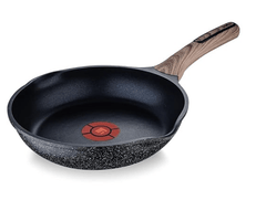 BERGNER Aluminium Ultimate Non-Stick Frying Pan 28Cm, 2.5L, Heatdot Technology Base, Food Safe, Grey-1