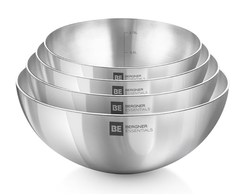 BERGNER BE Essentials Tri-Ply Stainless Steel Tasra, Steel Kadai/Tasla Without Handle, Even Heat Distribution, Easy to Clean, Gas Stove Compatible, Silver, 5-Year Warranty-2