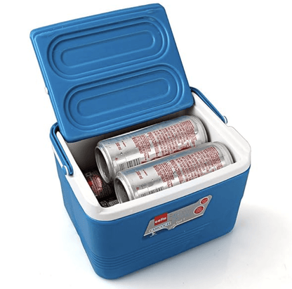 Cello Chiller Ice Packs | Standard Size for Travel Party Bar Ice Cubes | Cold Drinks | Medical Purpose | 8 litres, Green