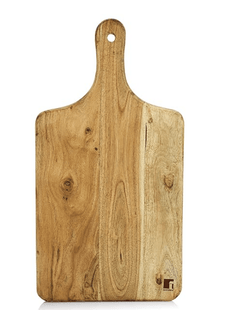 Bergner Wooden Chopping Board for Kitchen (17'' x 9')', Acacia Wood, Incredibly Durability, Smooth Cutting Board, Odour and BPA Free, Naturally Organic, Smooth Surface, Easy to Clean-1