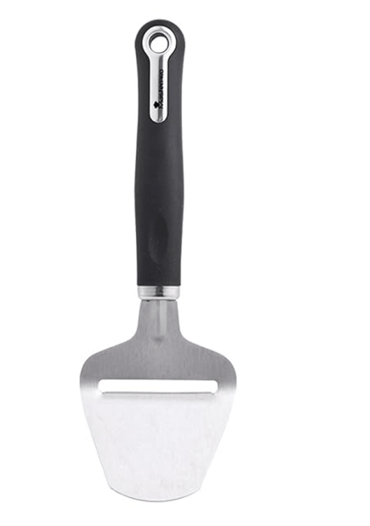 बर्गनर मास्टर प्रो स्टेनलेस स्टील चीज़ स्लाइसर कटर किचन के लिए, तेज़ धार वाला (काला) 