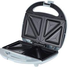 Bergner 2 Slice 750 watts Sandwich Maker, Electric Toaster Griller Sandwich Maker, for Toast/Waffle/Grill - Blue-1