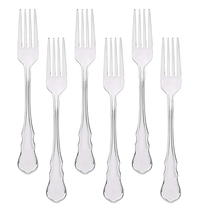 பெர்க்னர் வளையல் 6 பிசிக்கள் ஸ்டெய்ன்லெஸ் ஸ்டீல் டெசர்ட் ஃபோர்க் செட் 