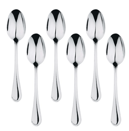 Bergner Crown 6 Pcs Stainless Steel Table Spoon Set