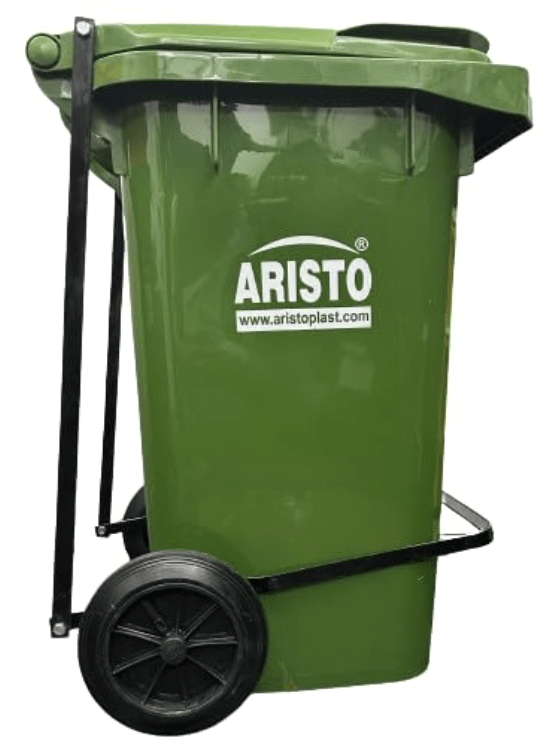 ARISTO 120 L प्लास्टिक पेडल डस्टबिन 