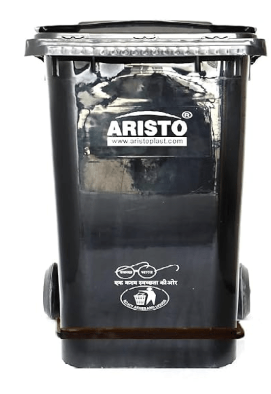 ARISTO 120 L Plastic Pedal Dustbin-8
