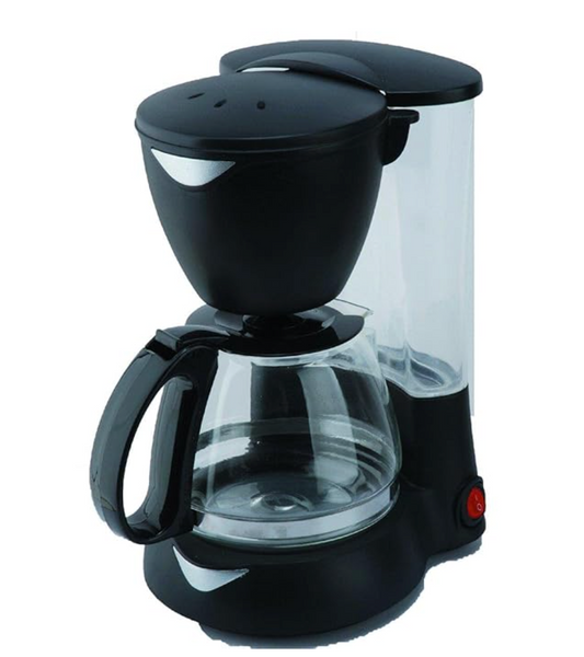 Premier Coffee Maker MD205 | 550W Drip Coffee Maker | 6 Cup Capacity | Stainless Steel Body | Espresso Maker | Compact Coffee Machine for Home & Office | 1 Year Warranty