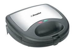 Premier 3-in-1 Sandwich Maker, 750 Watt, With Detachable Plates For Toast, Waffle And Grill - Psm03,-1