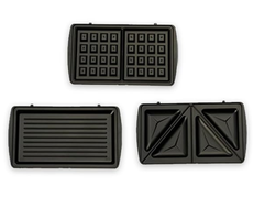 Premier 3-in-1 Sandwich Maker, 750 Watt, With Detachable Plates For Toast, Waffle And Grill - Psm03,-2