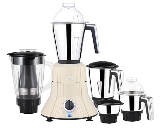 Premier Zesta DX Mixer Grinder set of 5 Jar 230V/750W Ivory MG5169