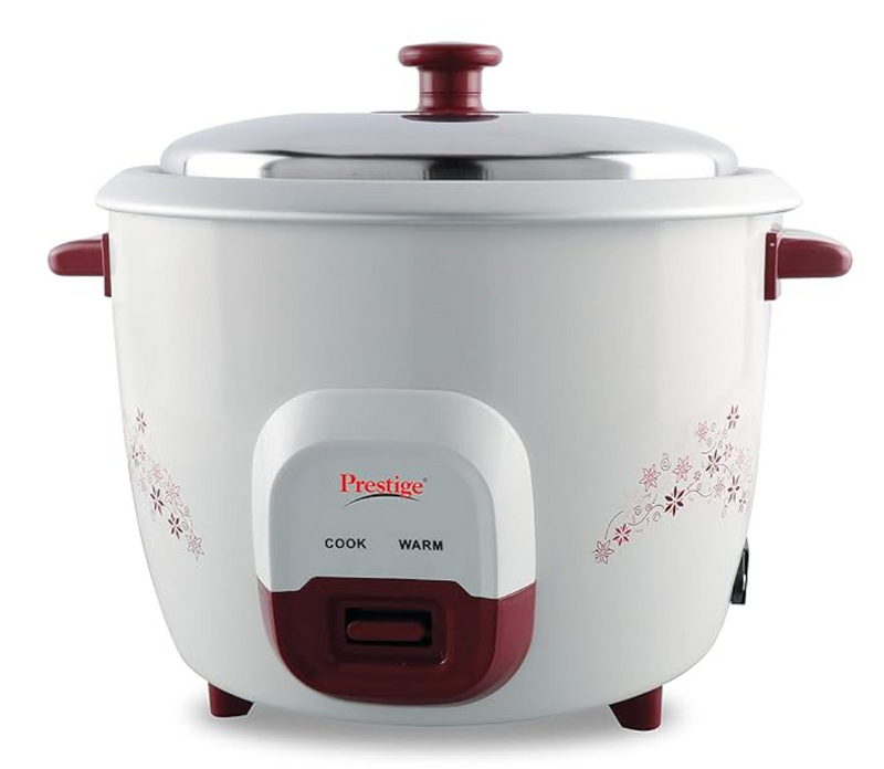 Prestige PRWO 1.8 Liters Red Colour Rice Cooker-1