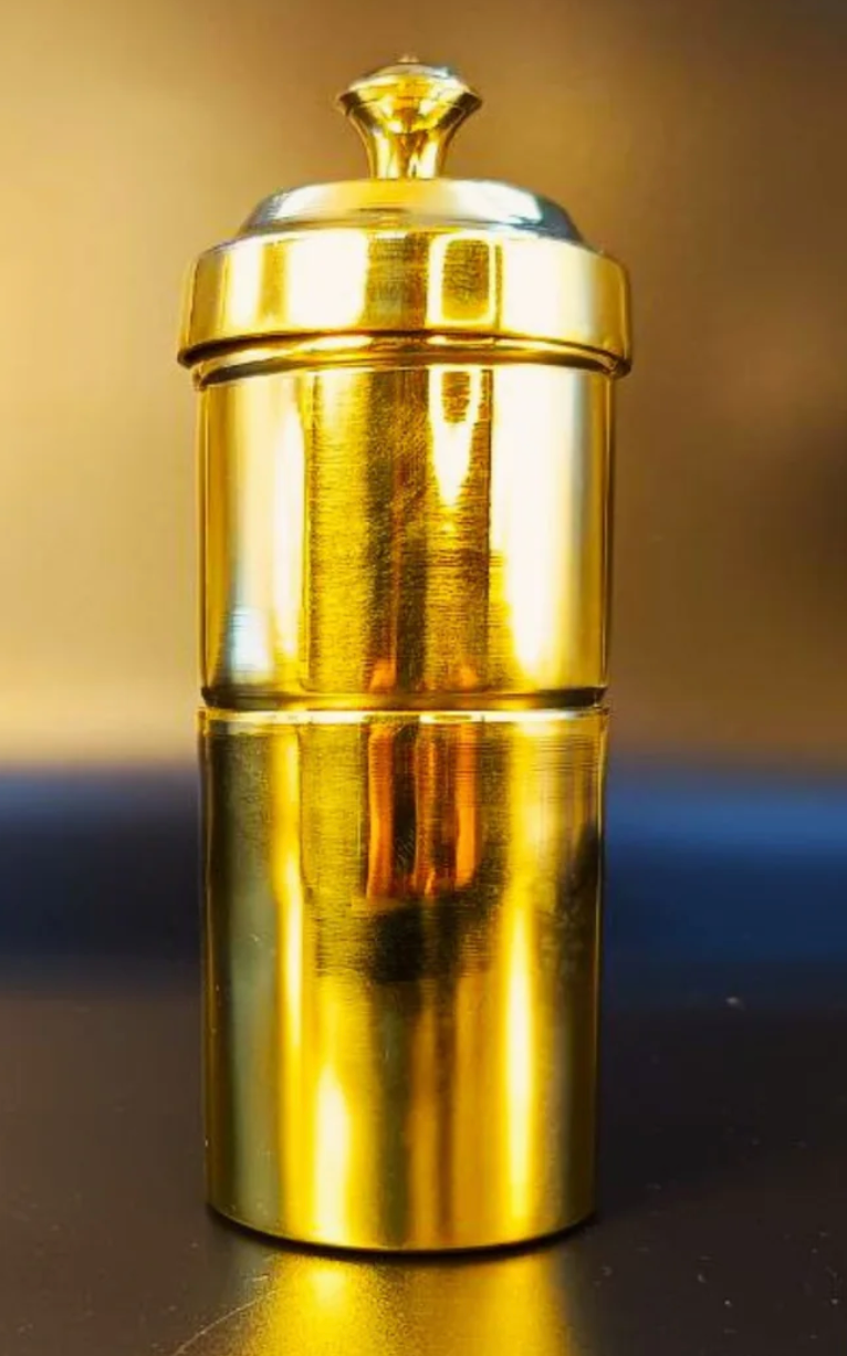 Traditional Pure Brass Coffee Filter